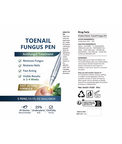 Principal Display Panel (Toenail Fungus Pen Label)